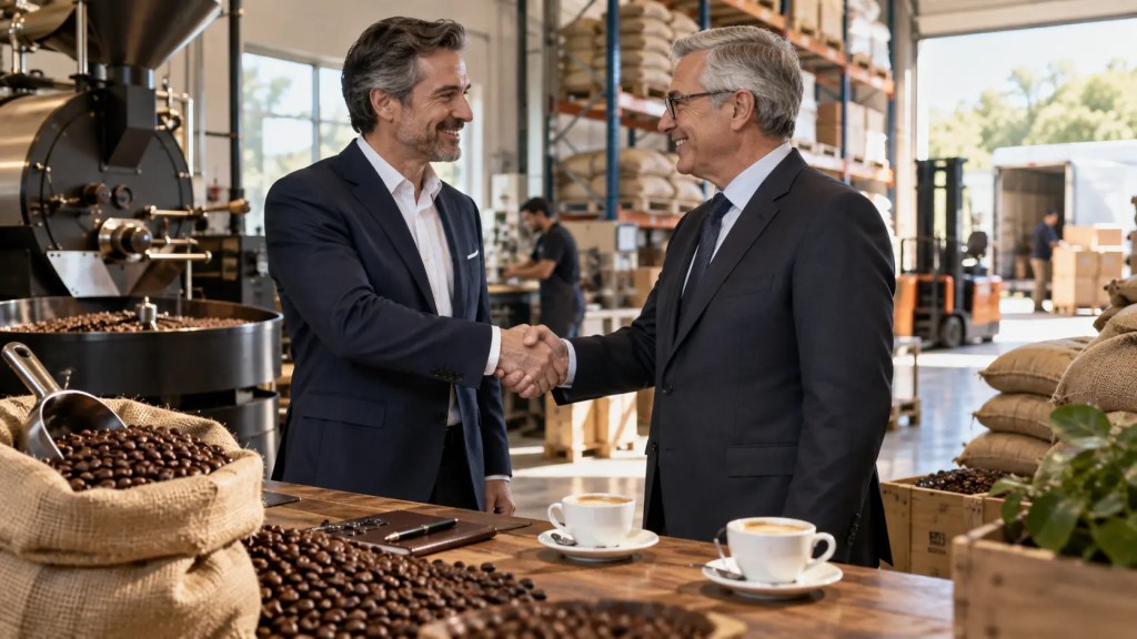 Acuerdo empresarial para la expansión del café profesional en bares, restaurantes y hoteles