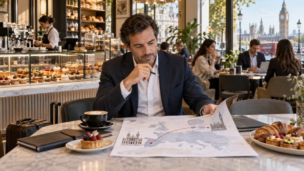 Cafetería premium española prepara su expansión internacional desde Madrid hacia Londres